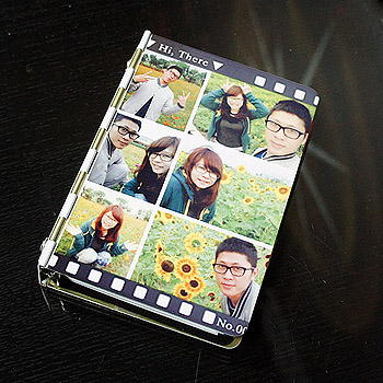 金屬雙面轉印筆記本